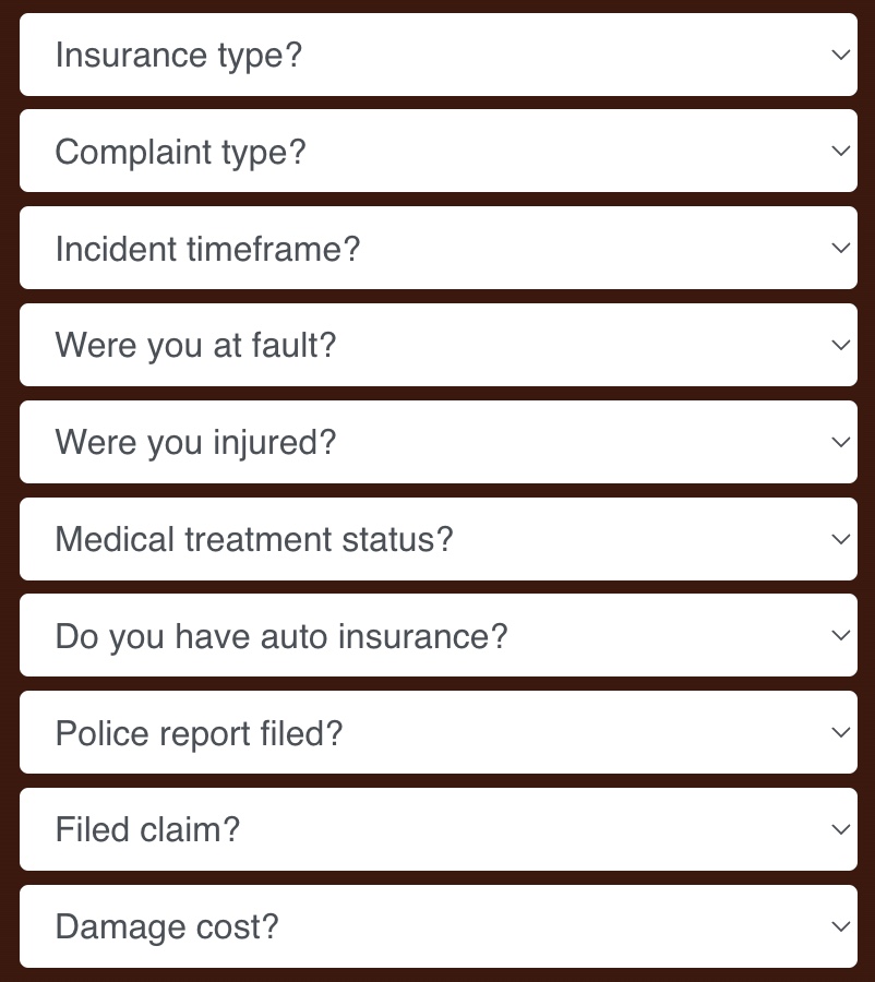 Pre-screening Questions