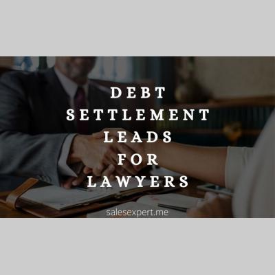 US: Debt settlement leads