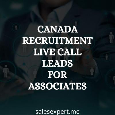 Canada hot leads on phone call (recruitment leads)