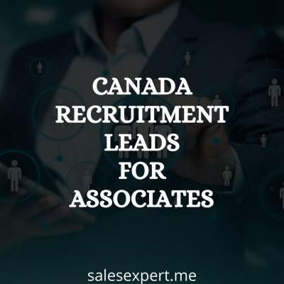 Canada: Recruitment leads for associates