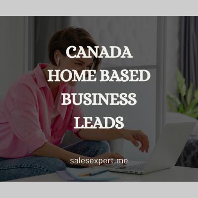 Canada: Home based business leads