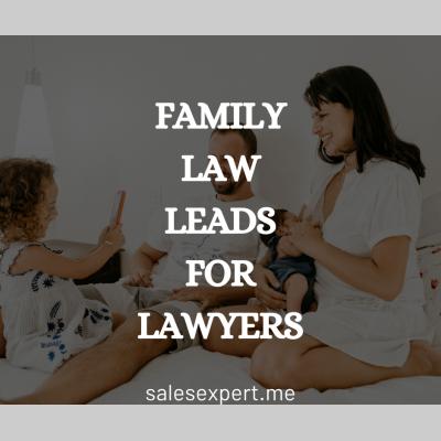 US: Live Calls: Family law leads
