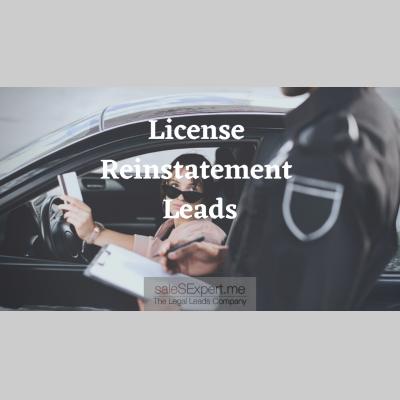US: License reinstatement leads