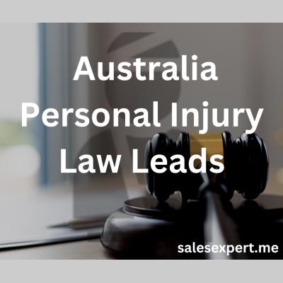 Australia: Personal Injury Law Leads
