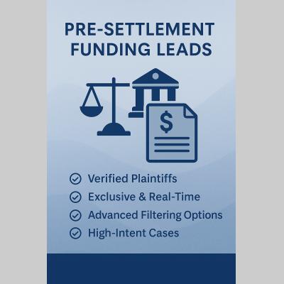 Pre-settlement Leads