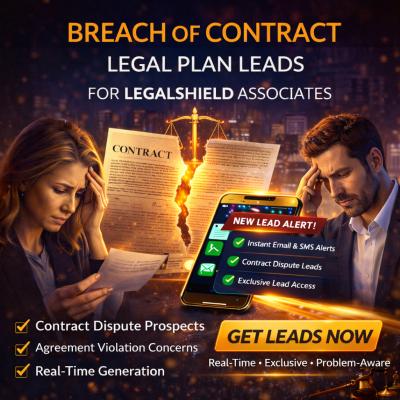 Breach of contract legal plan leads